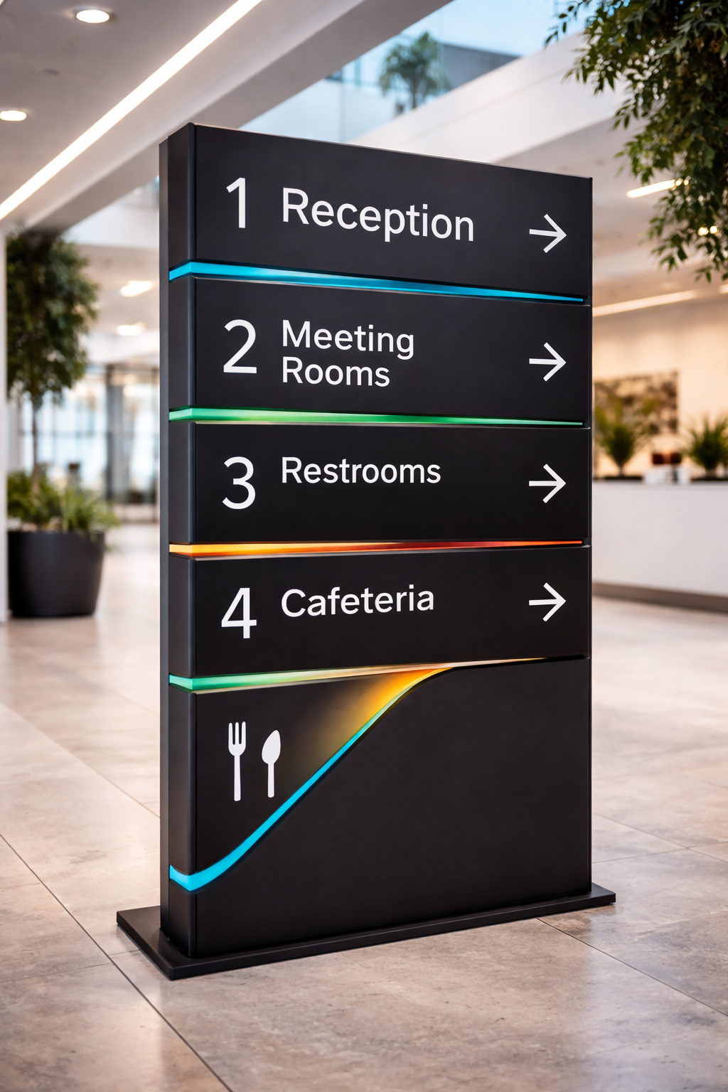 bewegwijzering, zuil,